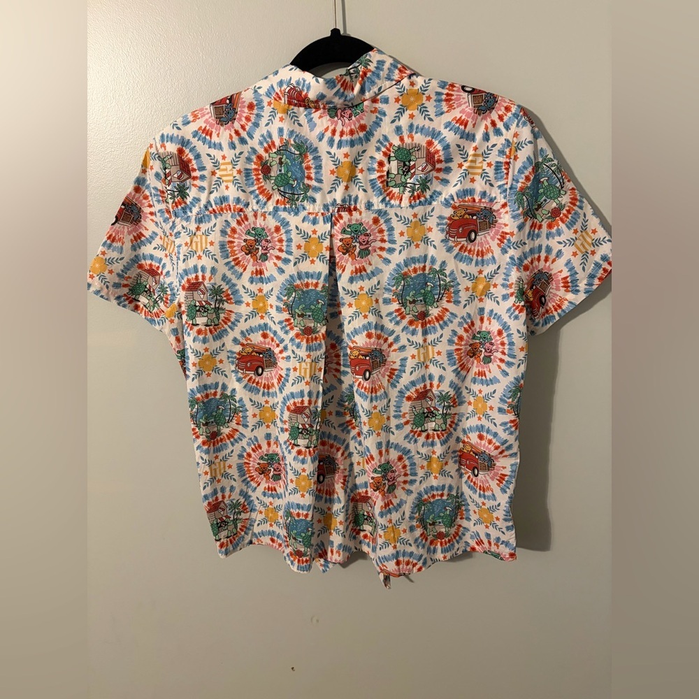 🆕 nwt Reyn Spooner Grateful Dead Multicolor Button Down Shirt medium - Picture 7 of 7